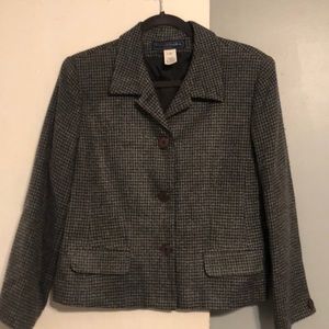 Norton McNaughton Petite 12 Houndstooth Blazer
